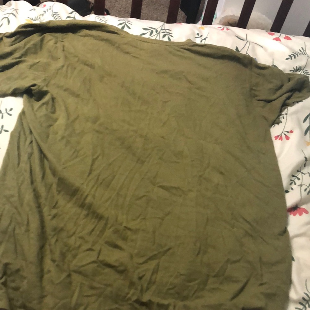 Green shirt
